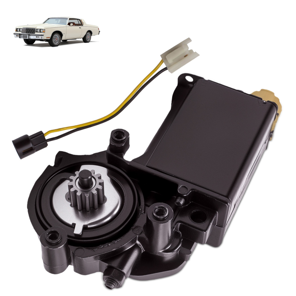 Front Left Window Regulator Motor compatible for Chevrolet Trucks C10 G10 Van G20 1976-1981