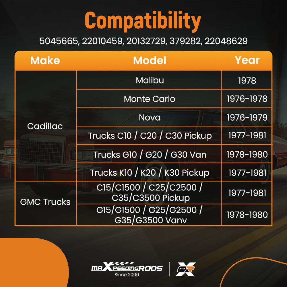 Power Window Regulator Motor compatible for Chevrolet Camaro Malibu compatible for GMC Trucks New