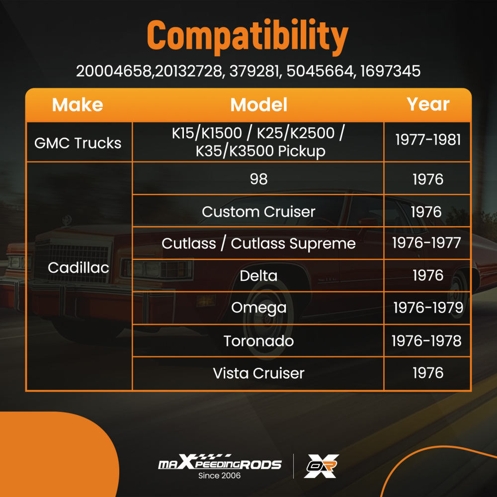 Power Window Regulator Motor compatible for Chevrolet Camaro Malibu compatible for GMC Trucks New