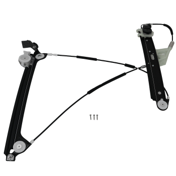 Window Regulator Front Left compatible for BMW 1 Series E81 E82 E88 120i 123d 51337165595