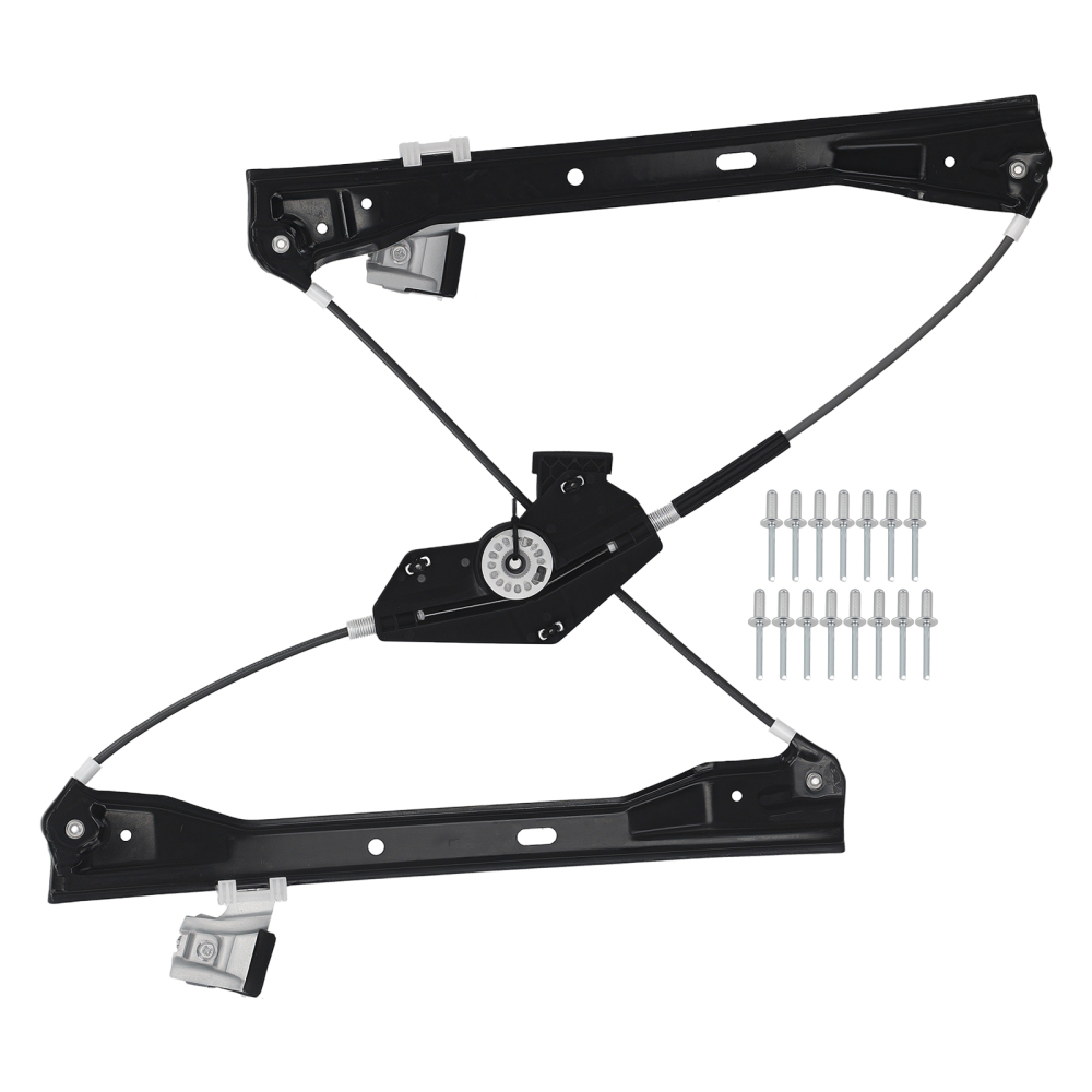Left Front Window Regulator compatible for Mercedes C-Class E-Class 2008-2013