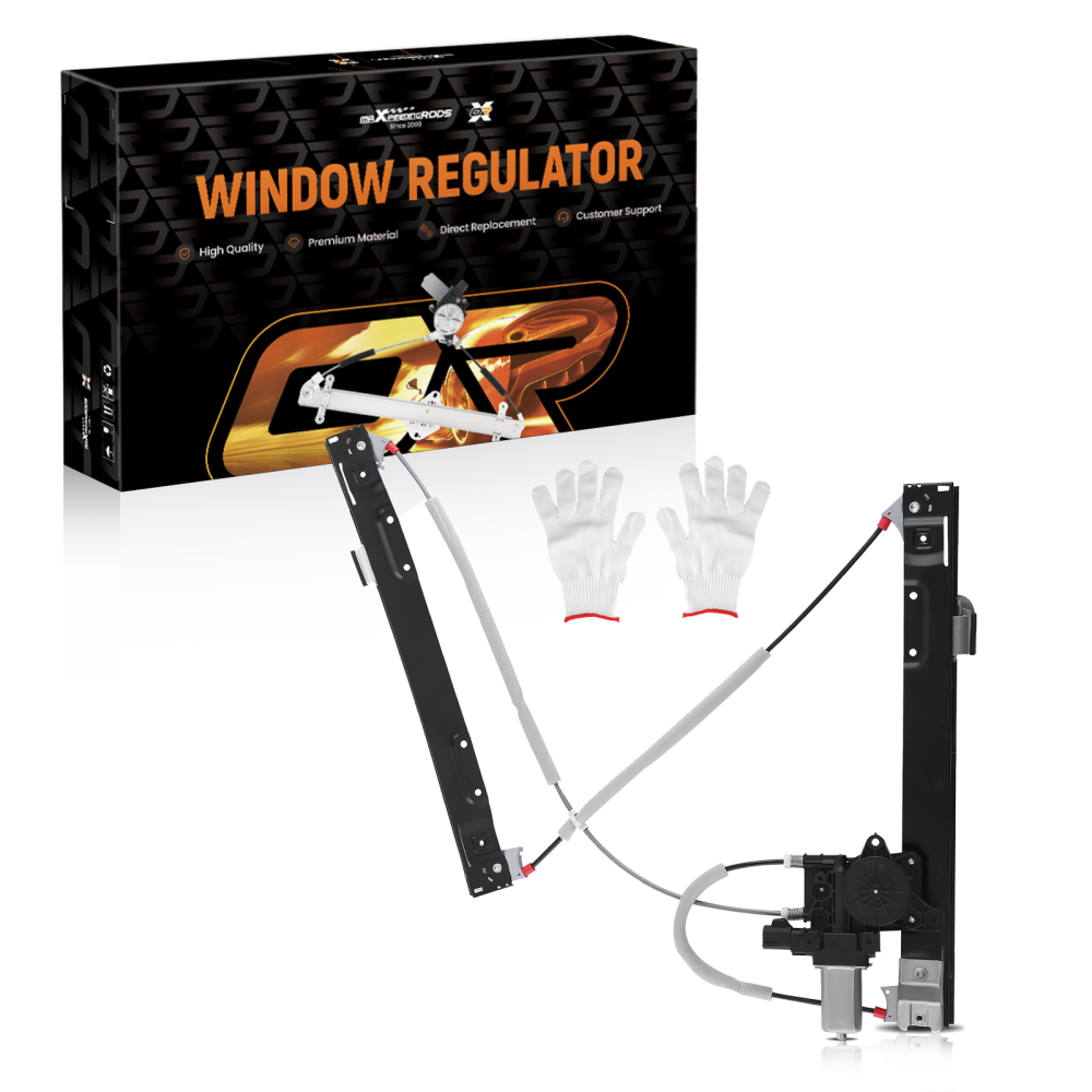 Régulateur de Vitre Avant Gauche compatible pour Jaguar XF X250 2008-2015 avec Moteur