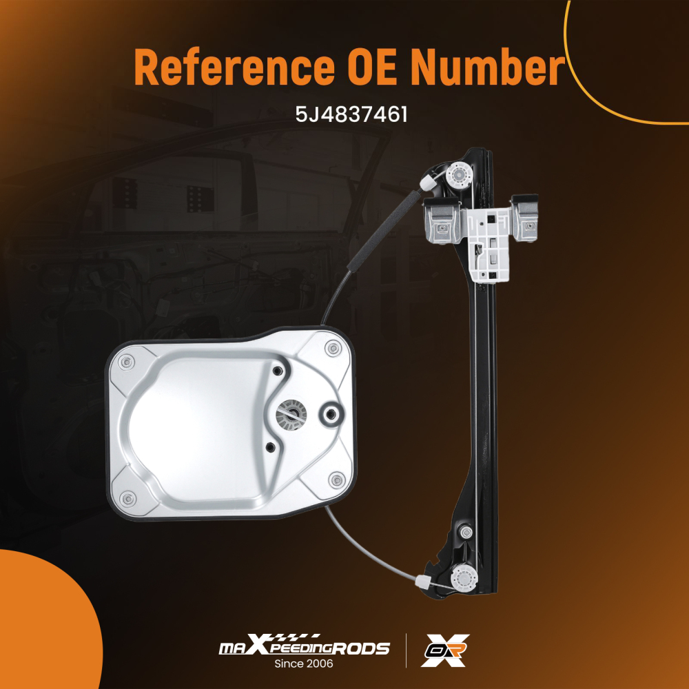 Electric Window Lifter Front Left compatible for Skoda Fabia II 2006-14 5J4837461