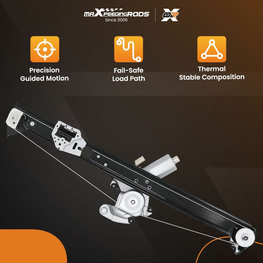 Electric Power Window Regulator Rear Right compatible for BMW E53 X5 00-06 741-413