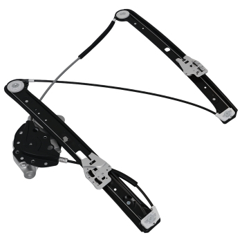 Front Left Window Regulator Assembly compatible for BMW E46 323i 328i 1999-2000