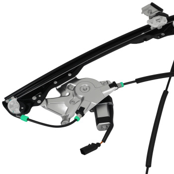 1x Front Left Driver Side Window Regulator compatible for Ford Focus 2000-2007 741-874