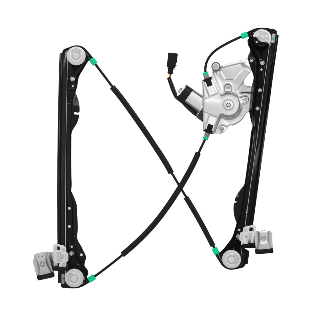 1x Front Left Driver Side Window Regulator compatible for Ford Focus 2000-2007 741-874