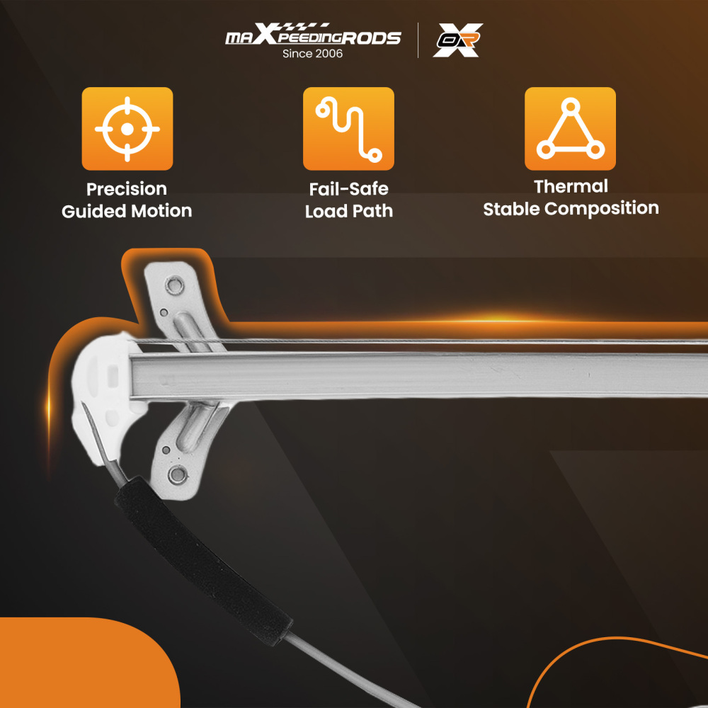 Rear Left Power Window Regulator w/Motor compatible for Honda Accord 03-07 72750-SDA-A01