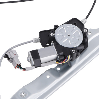 Front Driver Side Power Window Regulator w/ Motor compatible for Nissan Titan 2004-2015