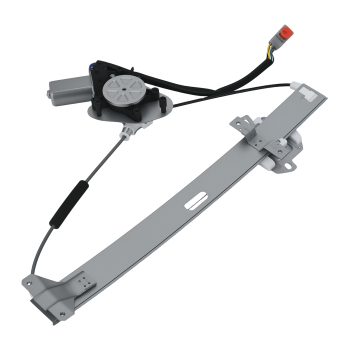1x Power Window Regulator Front Left Driver compatible for Honda Fit2007-2008w/ Motor