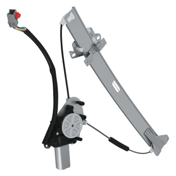 1x Power Window Regulator Front Left Driver compatible for Honda Fit2007-2008w/ Motor