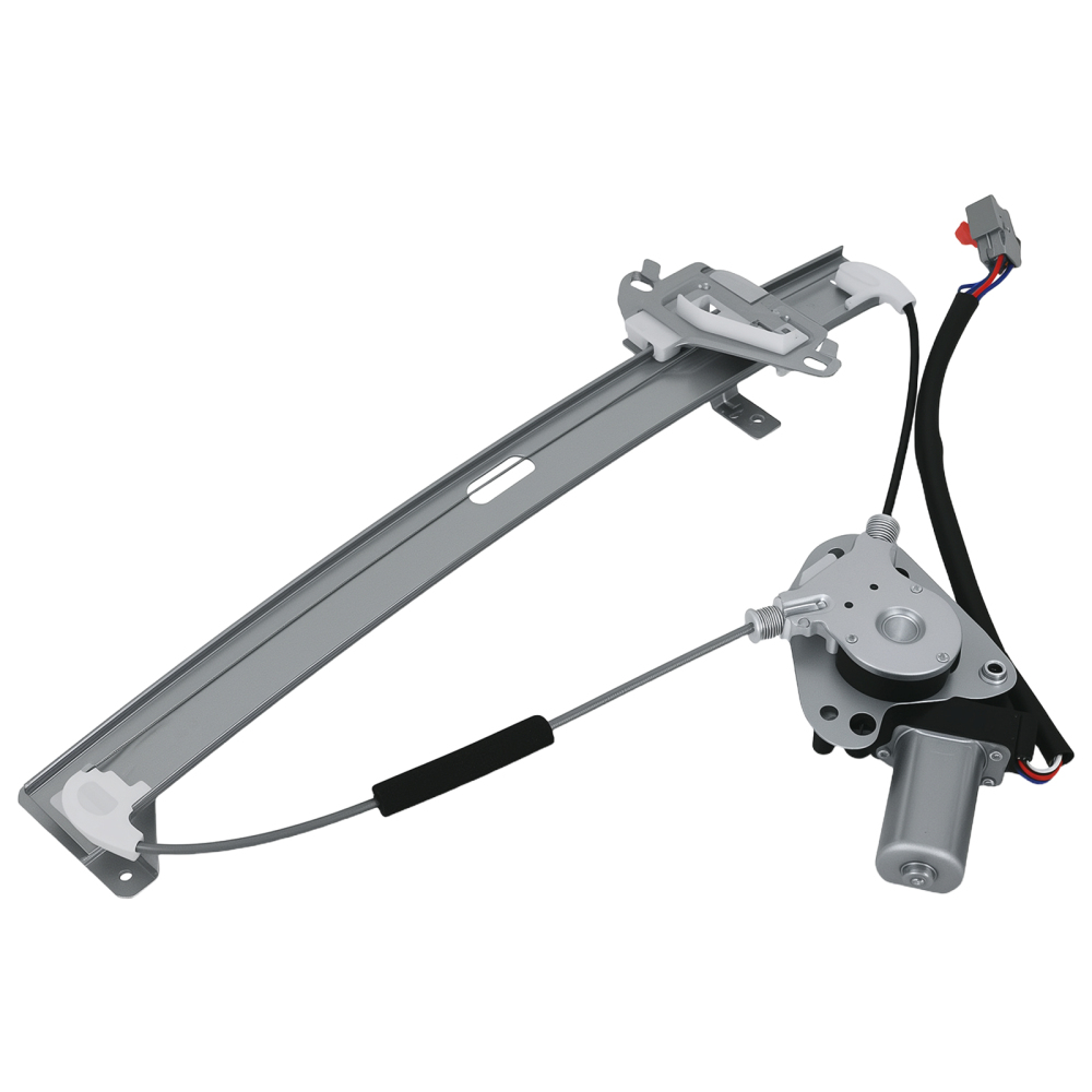 1x Power Window Regulator Front Left Driver compatible for Honda Fit2007-2008w/ Motor