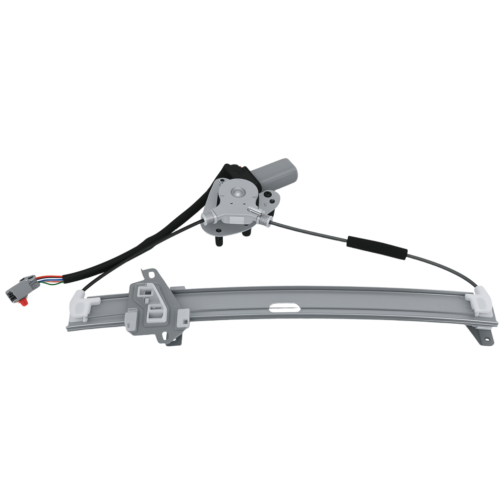 1x Power Window Regulator Front Left Driver compatible for Honda Fit2007-2008w/ Motor