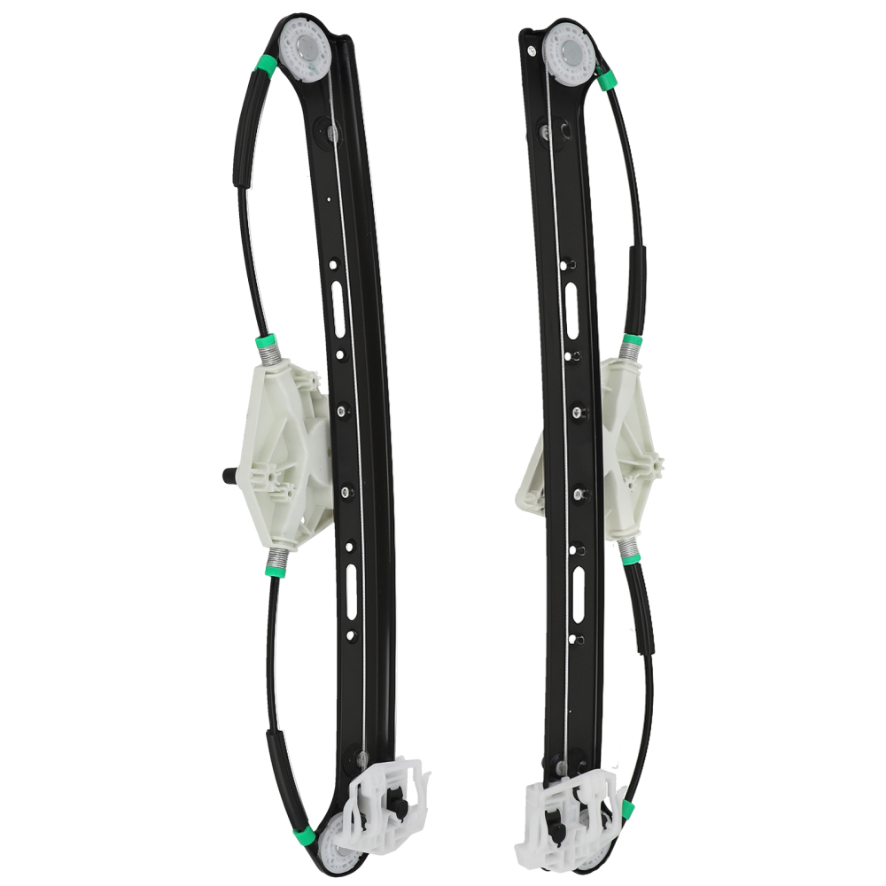 2X Left Right Power Window Regulator compatible for BMW X3 xDrive28i 2010 51353448251 Rear