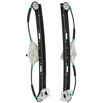2X Left Right Power Window Regulator compatible for BMW X3 xDrive28i 2010 51353448251 Rear