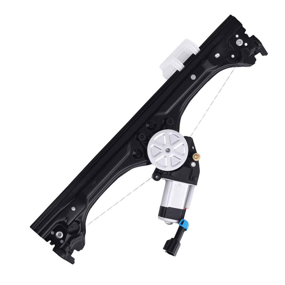 2x Front Door Window Motors Regulators compatible for Fiat 500 12-19 Complete Pair 386739