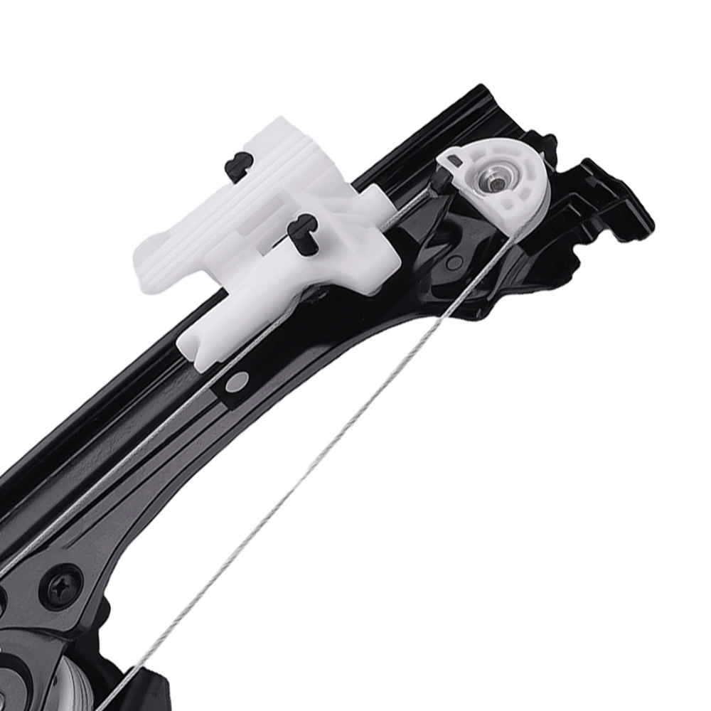 2x Front Door Window Motors Regulators compatible for Fiat 500 12-19 Complete Pair 386739