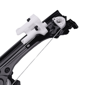 2x Front Door Window Motors Regulators compatible for Fiat 500 12-19 Complete Pair 386739