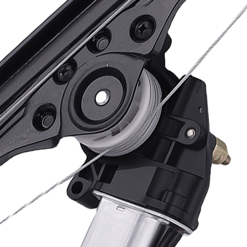 2x Front Door Window Motors Regulators compatible for Fiat 500 12-19 Complete Pair 386739