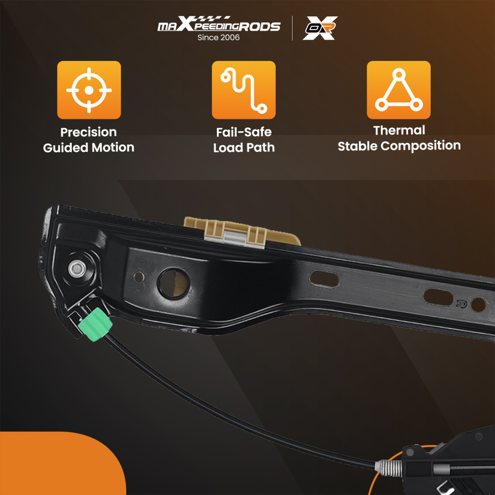 Front Window Regulator compatible for Volvo XC60 MK1 2008-2017 Right Driver Side
