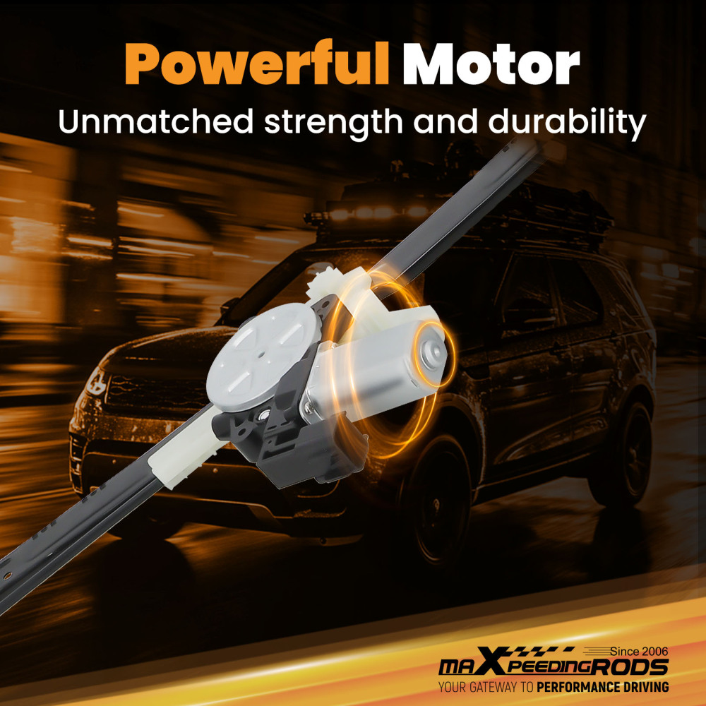 Window Regulator Motor Front Right compatible for Land Rover Discovery V L462 LR083210