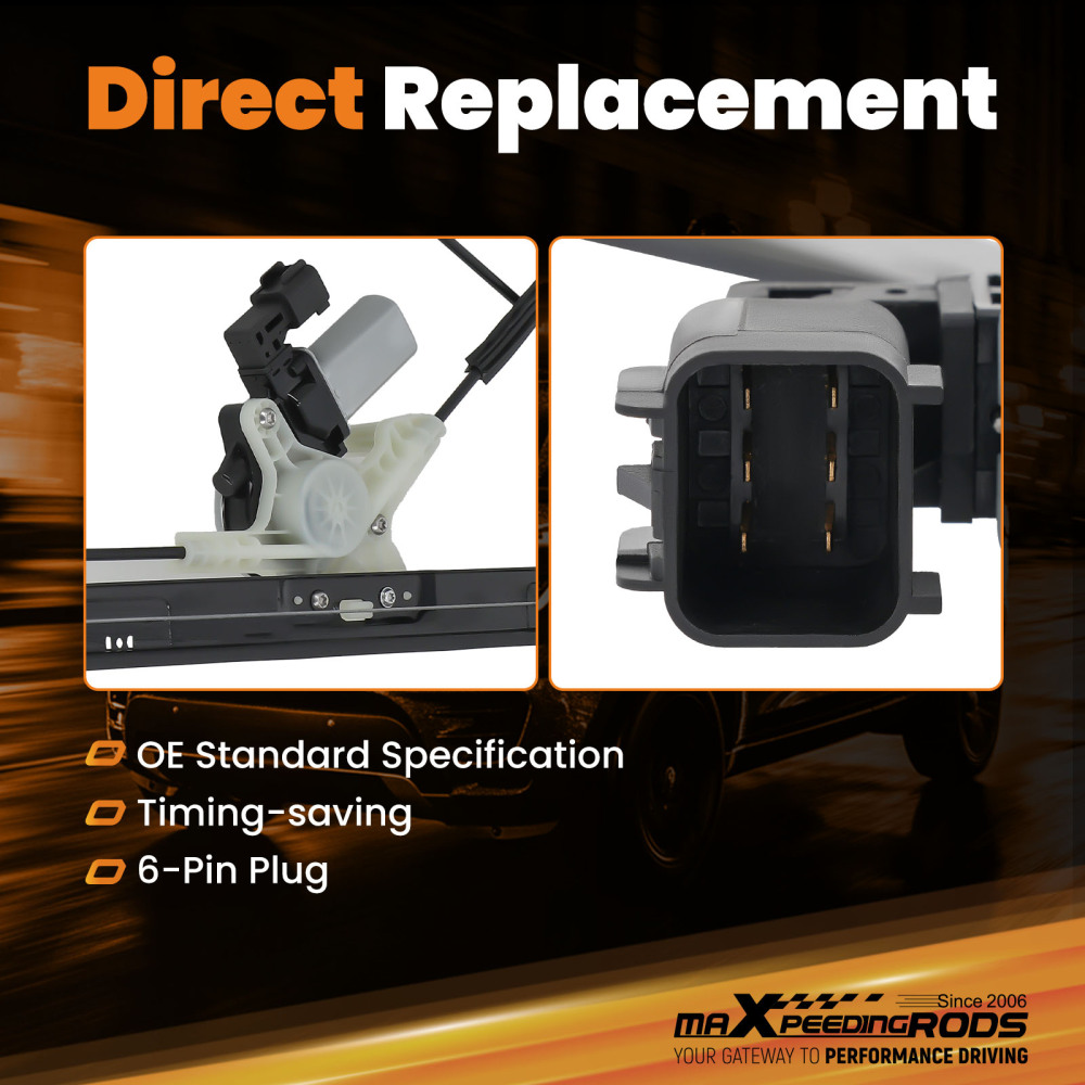 Window Regulator Motor Front Right compatible for Land Rover Discovery V L462 LR083210