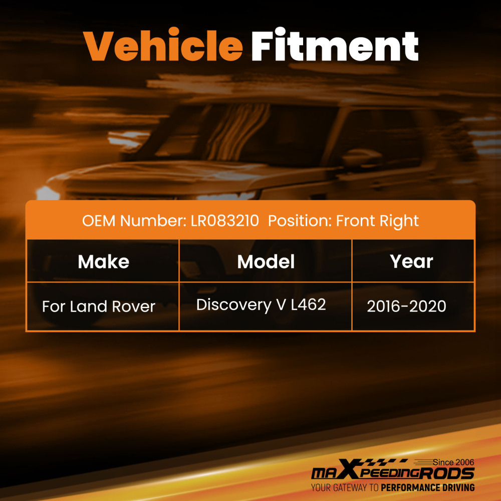 Window Regulator Motor Front Right compatible for Land Rover Discovery V L462 LR083210