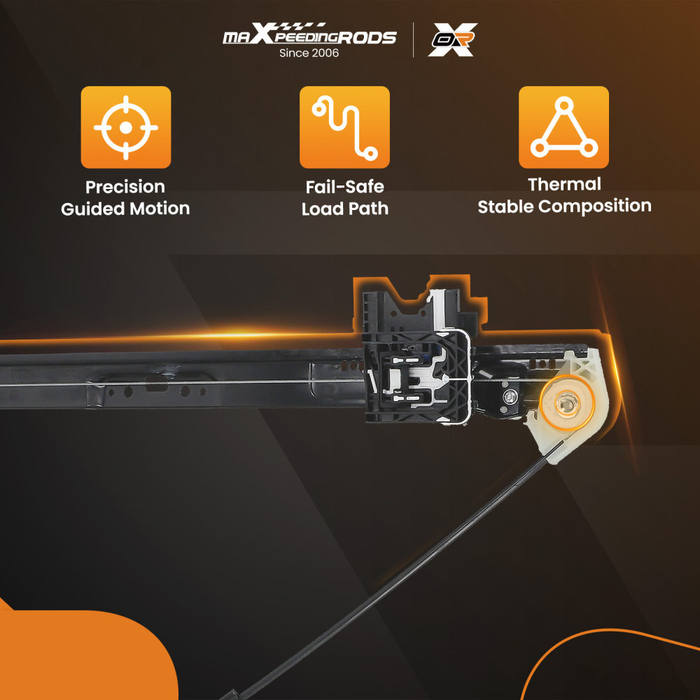 Window Regulator Motor Front Right compatible for Land Rover Discovery V L462 LR083210