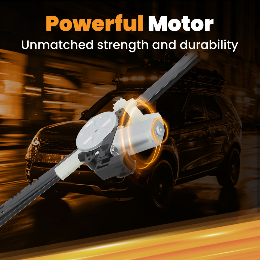 Window Regulator Motor Front Right compatible for Land Rover Discovery V L462 LR083210