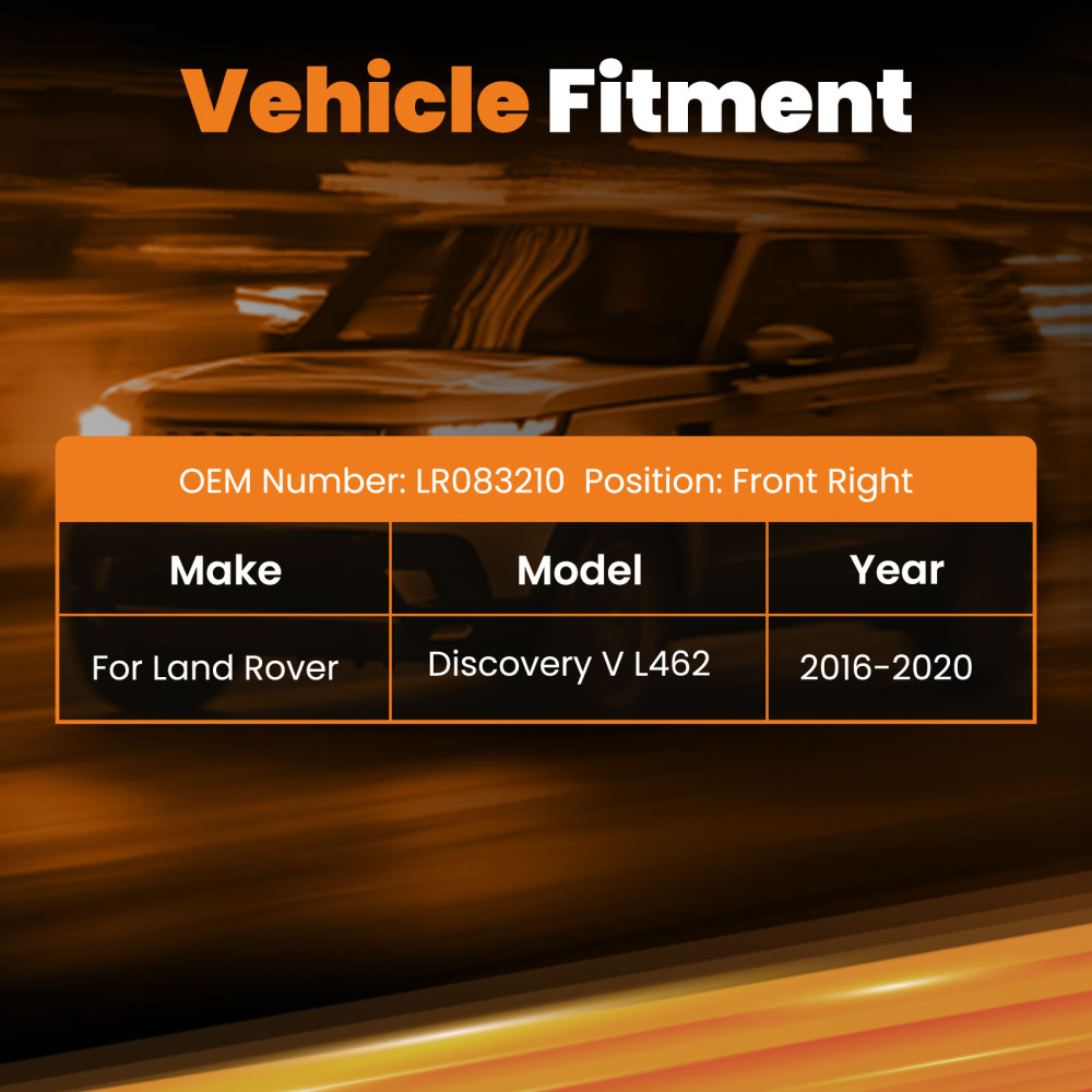 Window Regulator Motor Front Right compatible for Land Rover Discovery V L462 LR083210