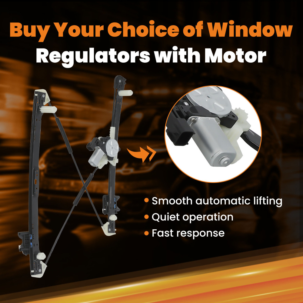 Window Regulator Motor Front Right compatible for Land Rover Discovery V L462 LR083210