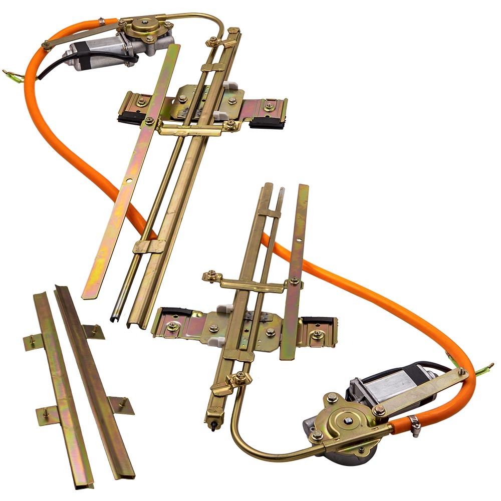 Flat glass universal power window kit For cars with flat glass windows