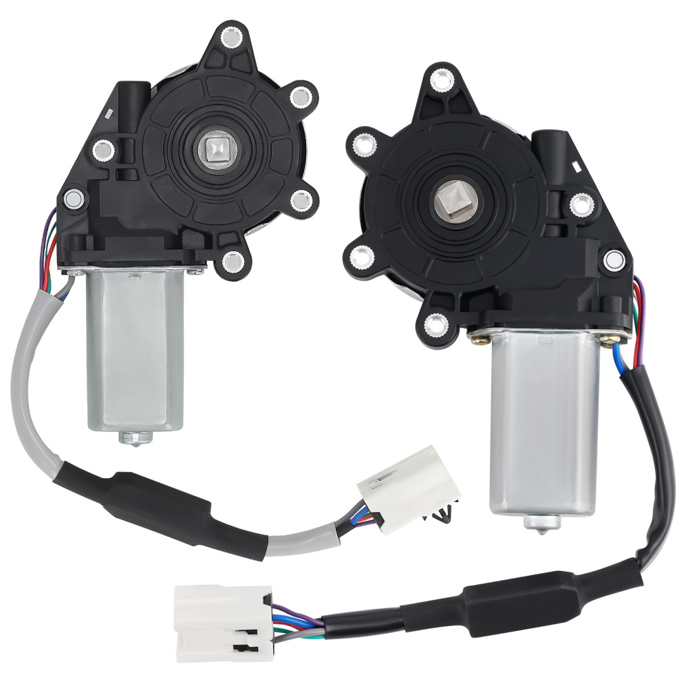 2X Front LeftRight Window Motors For 03-07 compatible for Infiniti G35 03-09 compatible for Nissan 350Z