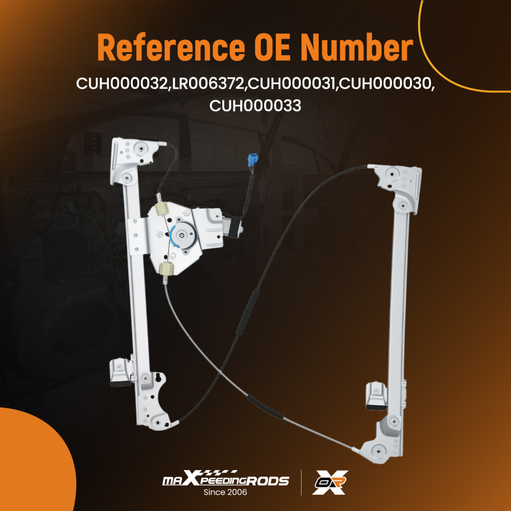 Front Left Electric Window RegulatorMotor Assembly compatible for Land Rover Freelander