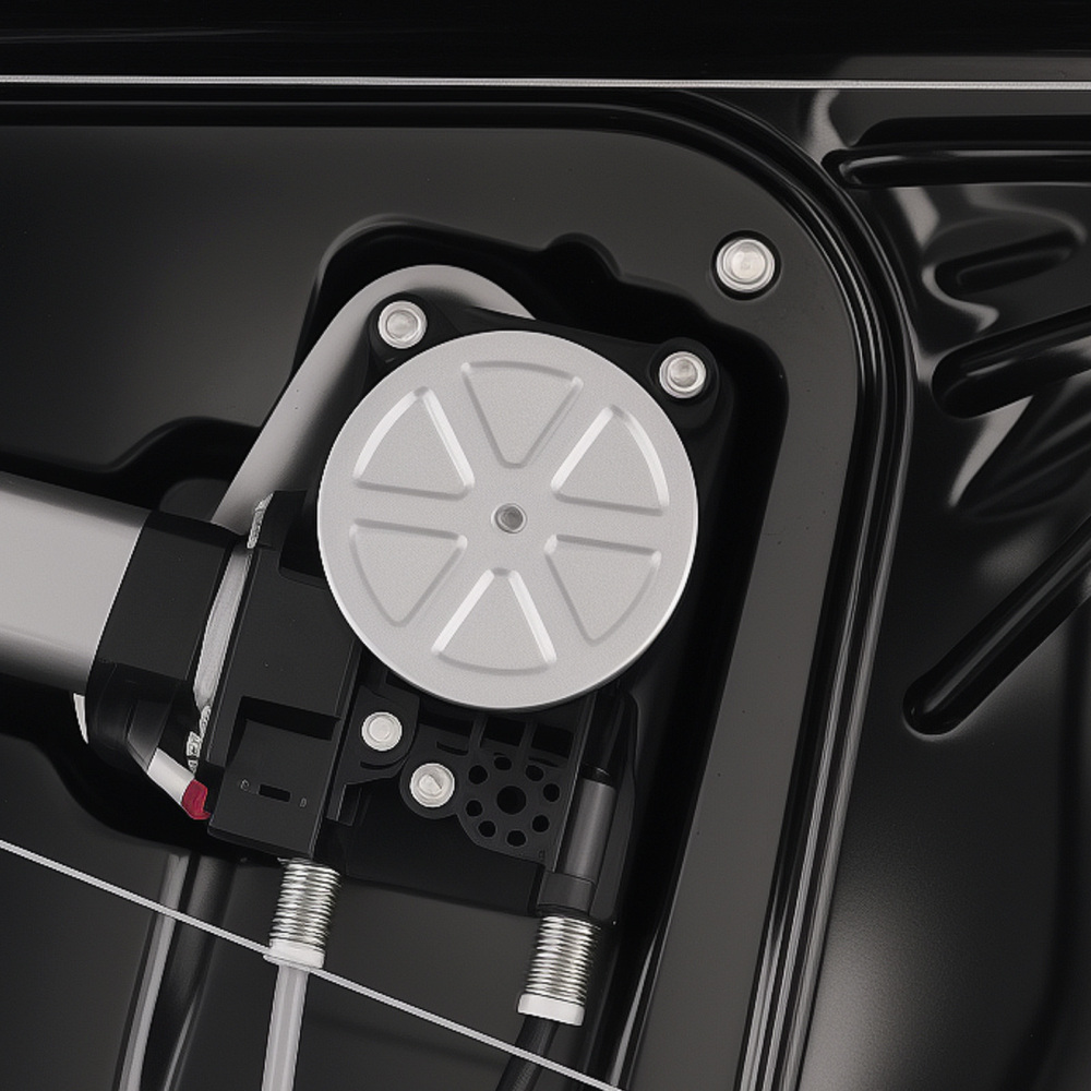 Window Regulator w/ Motor Front Right compatible for Land Rover LR2 2008-2015 LR002207