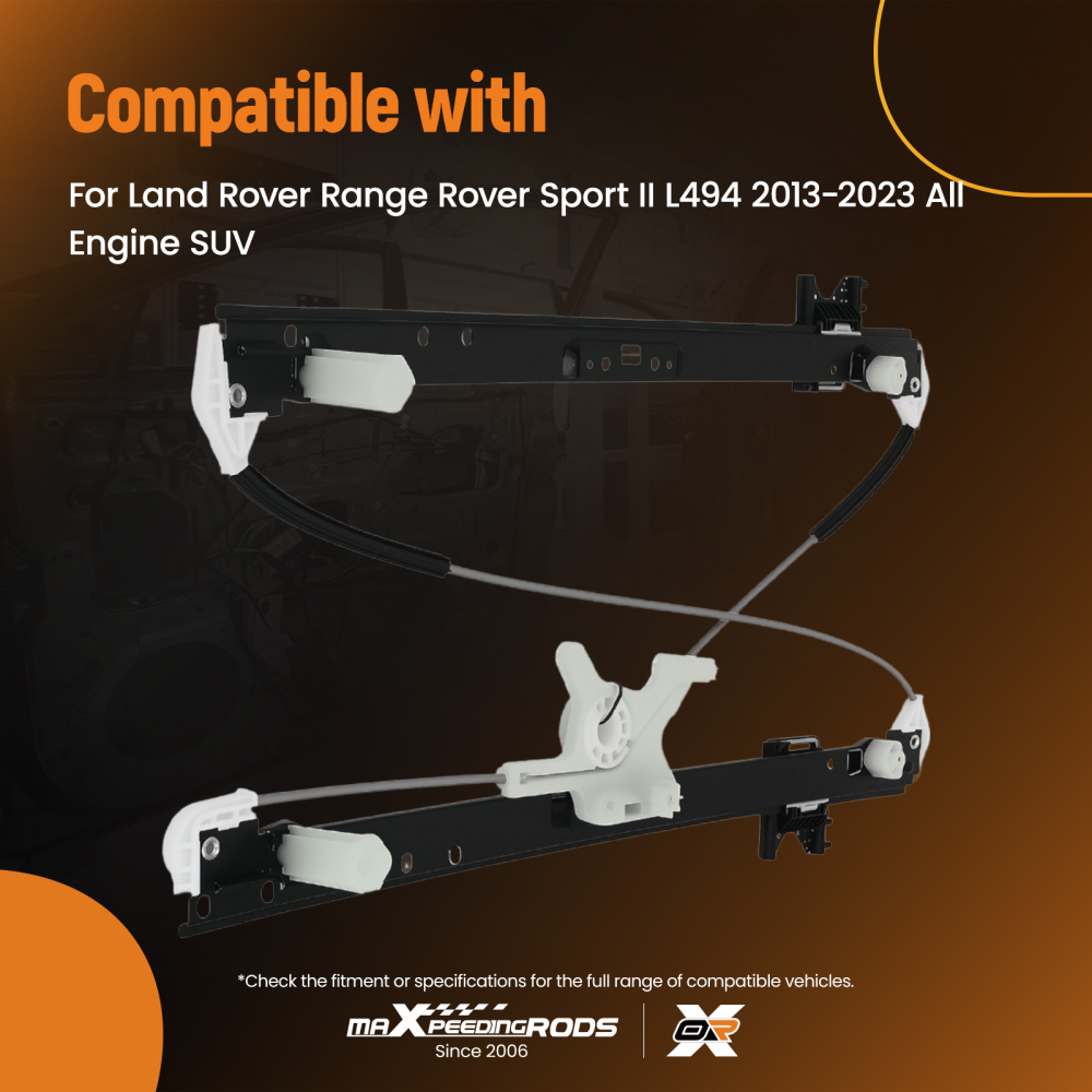 1PC WINDOW REGULATOR compatible for LAND ROVER RANGE ROVER SPORT 2013-2023 LR078871