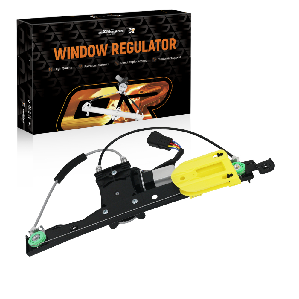 Power Window Lifter Assembly Rear Left compatible for Jaguar XF 2009-2015 6-Pin