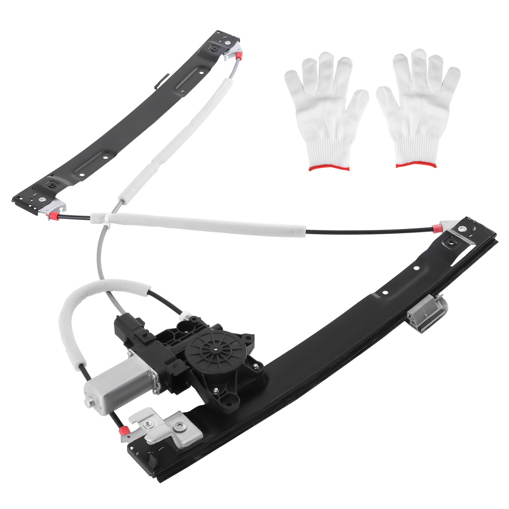 Régulateur de Vitre Avant Gauche compatible pour Jaguar XF X250 2008-2015 avec Moteur