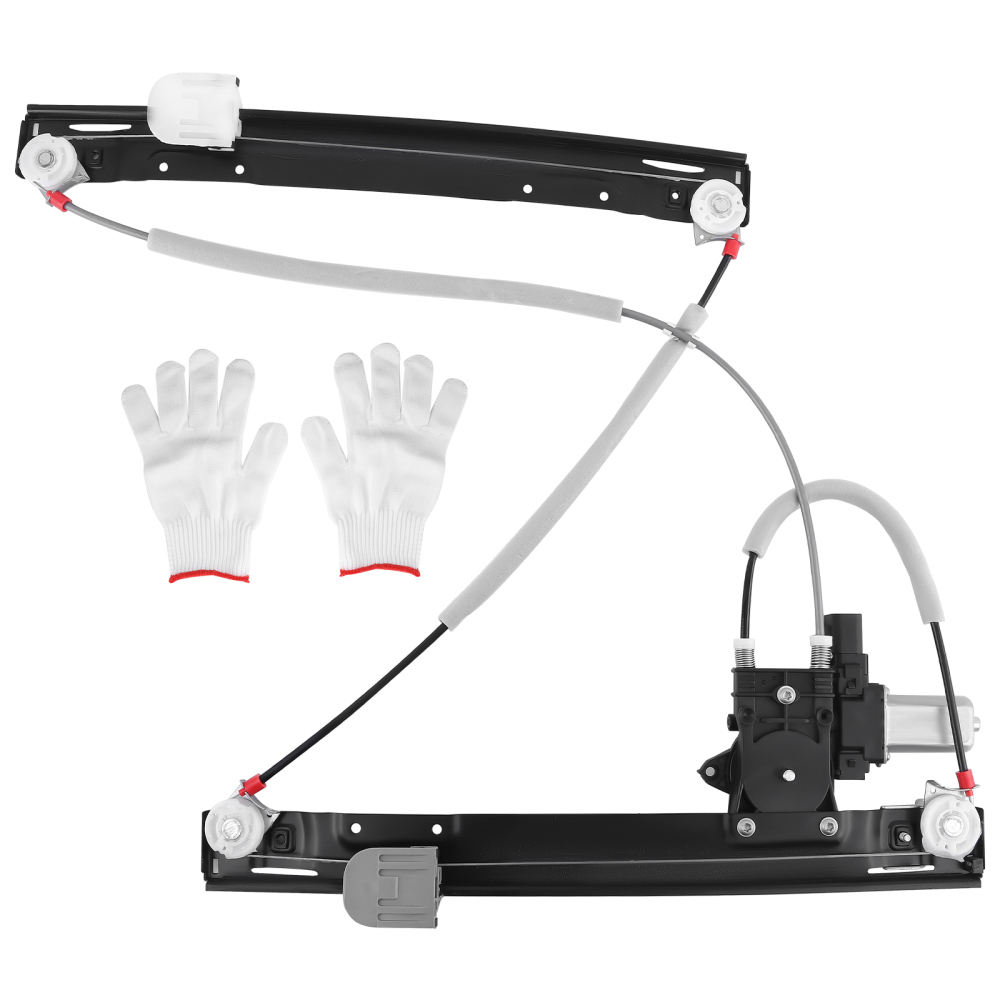 Régulateur de Vitre Avant Gauche compatible pour Jaguar XF X250 2008-2015 avec Moteur