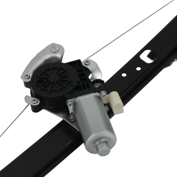 Power Window Assembly Rear Left compatible for BMW X5 2000-2006 51357125059 w/Motor