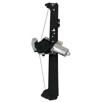 Power Window Assembly Rear Left compatible for BMW X5 2000-2006 51357125059 w/Motor