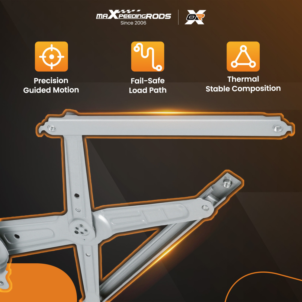 1x Front Right Power Window Regulator compatible for Toyota Corolla 03-08 741506 6981002170