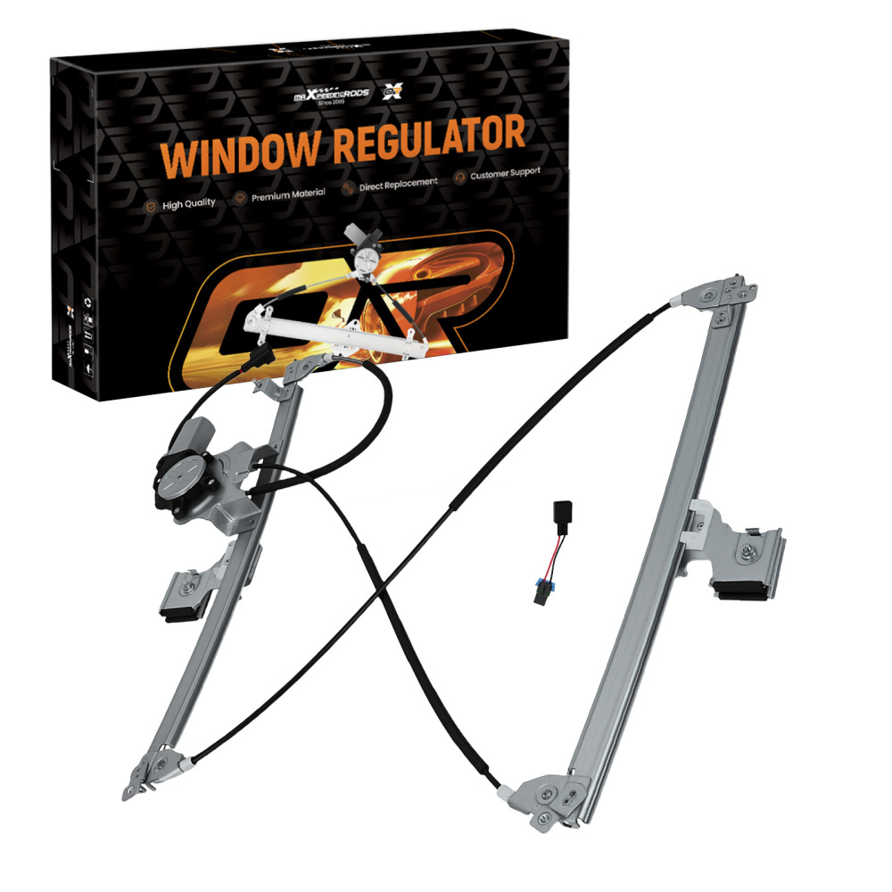 1pc Rear Left Window Regulator w/Motor compatible for Chevrolet Silverado 1500 2001-2006