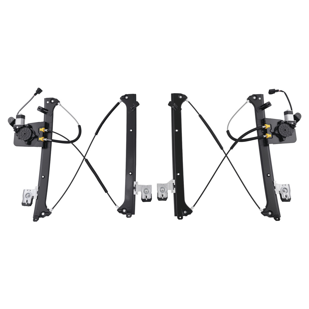 2pc Window Regulator compatible for Cadillac Escalade 2002-2006 15206913 Rear Pair