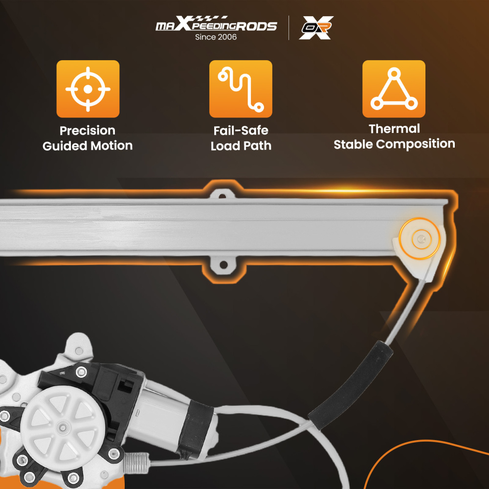 Front Right Power Window Lifter compatible for Nissan Frontier 1998-2004 741-680