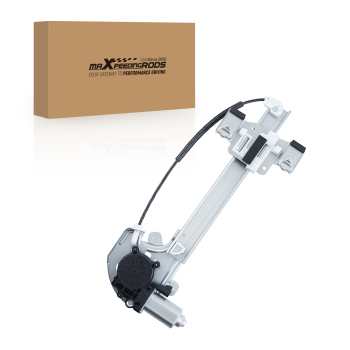 Electric Power Window Regulator Rear Right compatible for Buick LeSabre 00-05 w/2 pin Motor