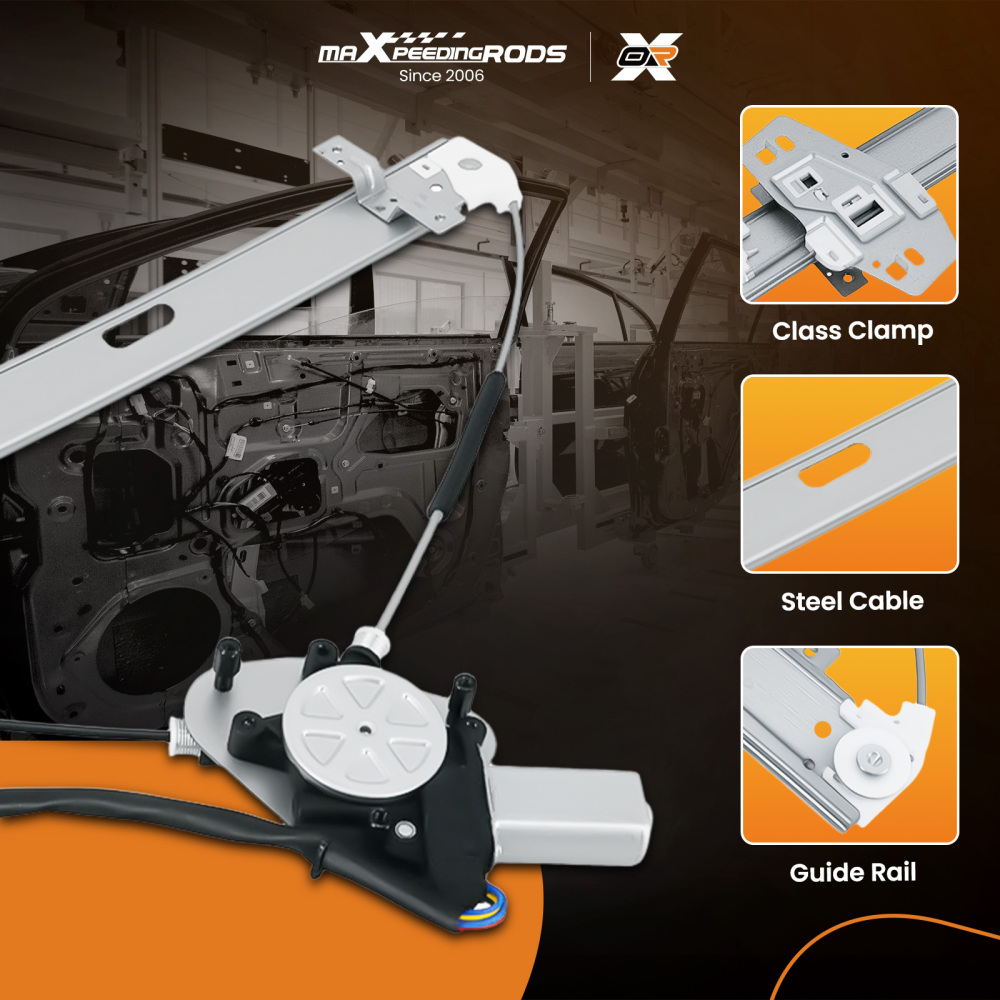 Front Driver Power Window Regulator compatible for Honda Element 2003-2011 748-131