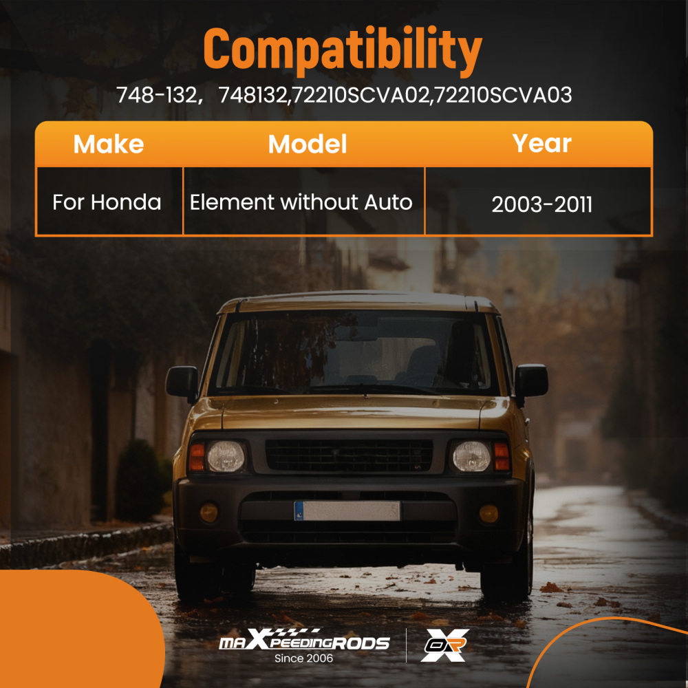 Front Passenger Window Regulator Assembly compatible for Honda Element 2003-2011