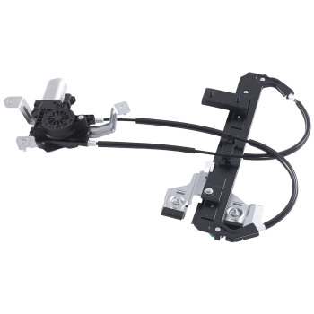 Rear LeftRight Side Window Regulatorw/Motor for 00-06 compatible for Chevrolet Tahoe Yukon