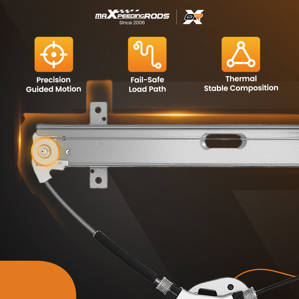 Power Window Regulator Rear Left compatible for ACURA MDX 01-06 748-558 748558